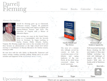 Tablet Screenshot of darrellfleming.net